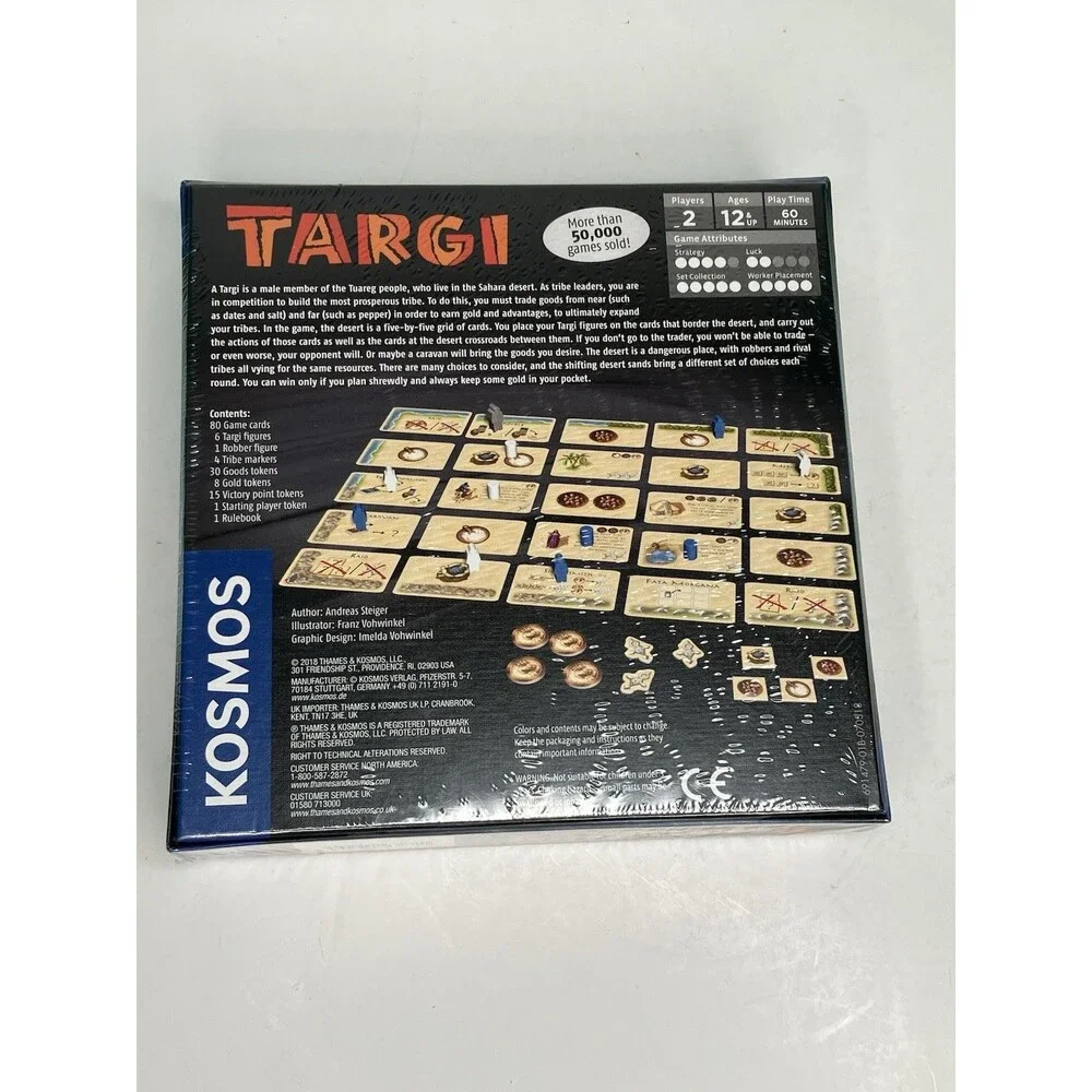 Targi Andreas Steiger Thames & Kosmos Family Board Games SEALED